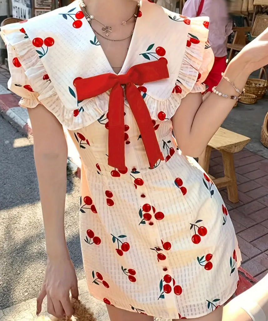 Cherry babe dress