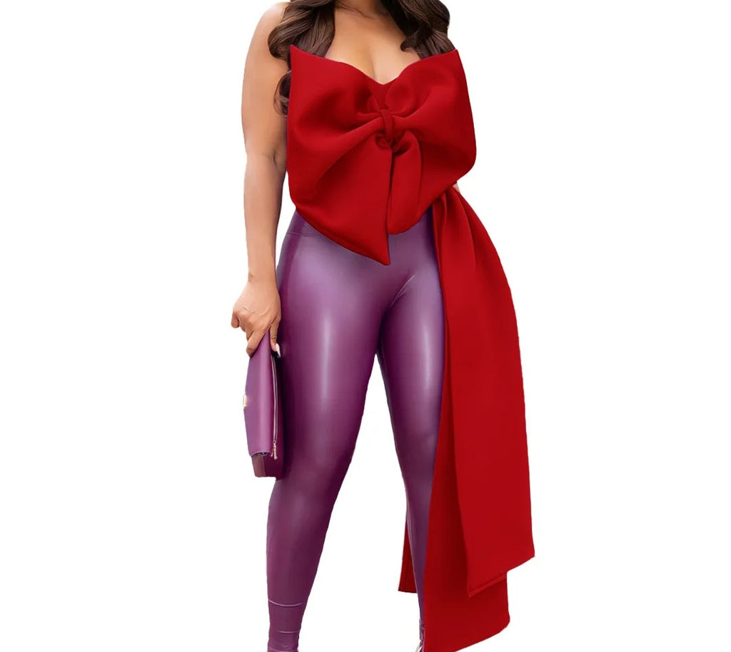 GODESS CURVY BABE:Corina Bow top
